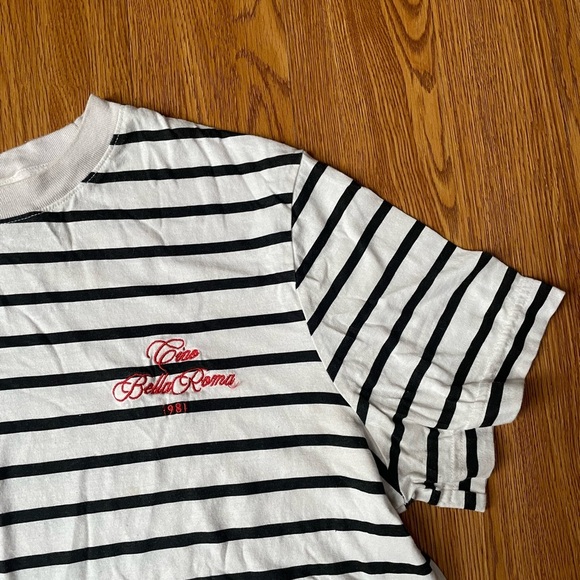Ciao Bella Roma Striped Tee - Picture 10 of 15